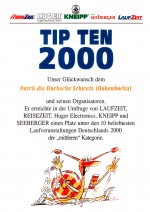 TIPTEN-Urkunde-Durch-die-Bucksche-Schweiz-Hohenbocka-2000