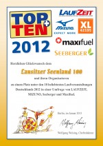 TOPTEN-Urkunde-Seenland100-2012